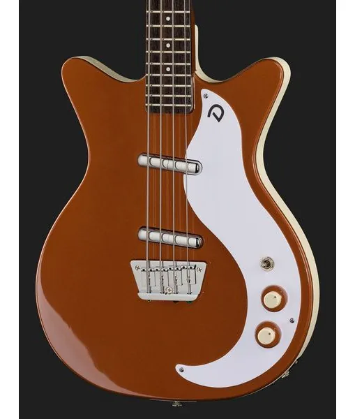 Danelectro 59DC Short Scale Bass Copper, foto 4