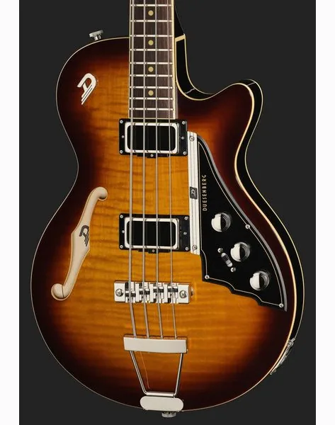 Duesenberg Starplayer Bass Tobacco Burst, foto 4