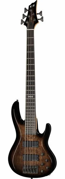 ESP E-II BTL-5 Black Natural Burst