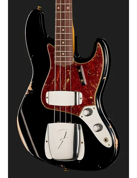 Fender 64 J-Bass BLK Relic, foto 4