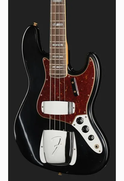 Fender 66 J-Bass JM Relic LTD Black, foto 4