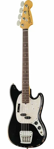 Fender JMJ Mustang Bass R.Worn RW BK