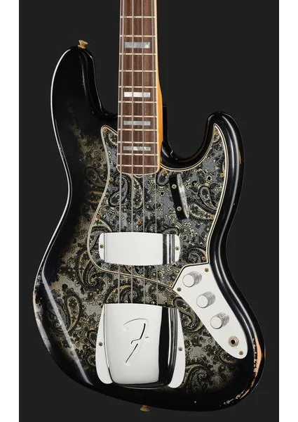 Fender LTD Jazz Bass Re Black Paisley, foto 4