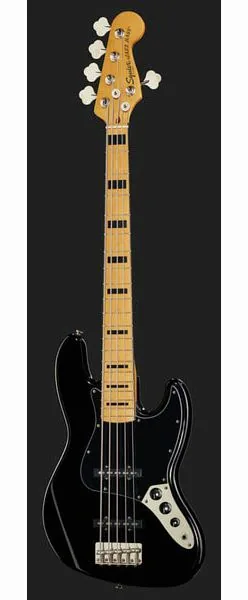 Squier CV 70s Jazz Bass V MN BLK, foto 2