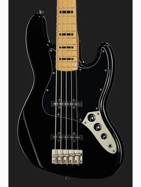 Squier CV 70s Jazz Bass V MN BLK, foto 4