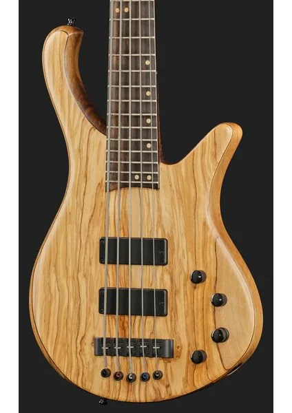 Franz Bassguitars Sirius DC 5 Olive, foto 4