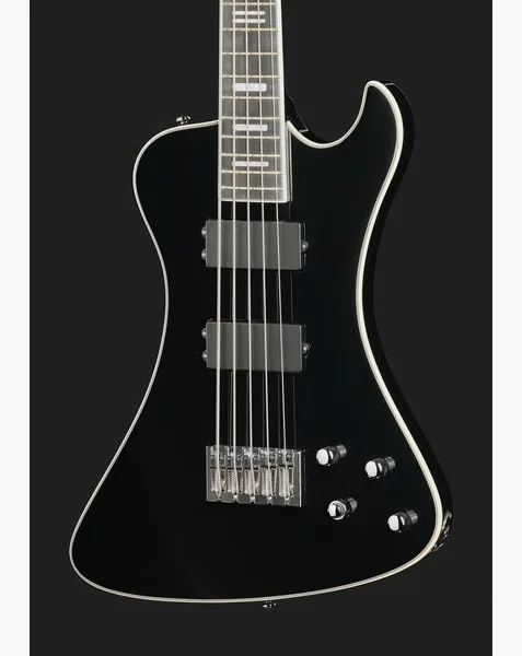 Hagstrom Nekromant 5 Black Gloss, foto 4