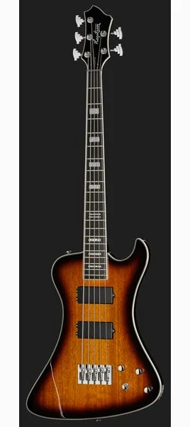 Hagstrom Nekromant 5 Tobacco Sunburst, foto 2