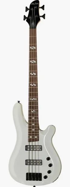 Harley Benton B-450 White Progressive Serie