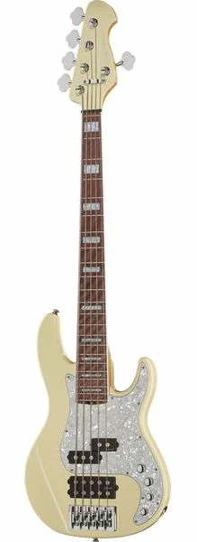 Harley Benton Enhanced MP-5EB Creme