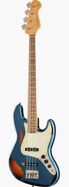 Harley Benton JB-62HA LPB over SB
