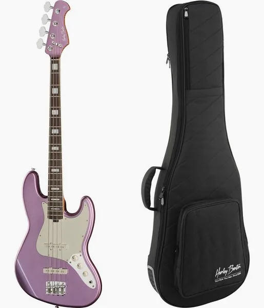 Harley Benton MV-4JB Plus BassTheWorld w/Bag