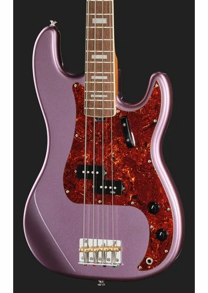 Harley Benton MV-4P Burgundy Mist, foto 4