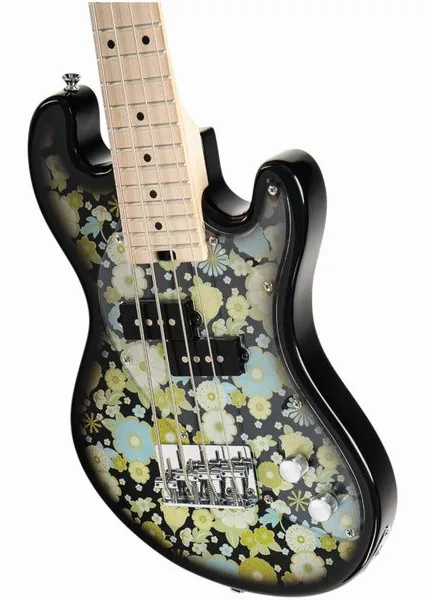Kala U-Bass 4 Fretted Floral Black, foto 3