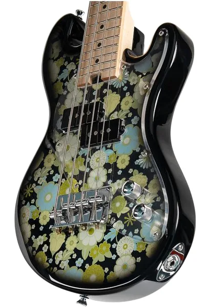 Kala U-Bass 4 Fretted Floral Black, foto 5