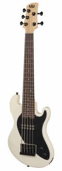 Kala U-Bass 5 Sweet Cream Fretted