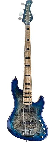 Mayones Guitars Jabba Custom 5 Blue Burst