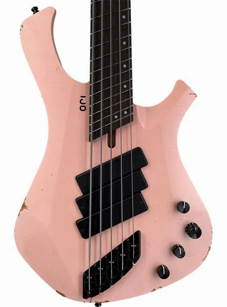 Mayones Guitars Ori Enji 5 Soft Pink Relic, foto 3
