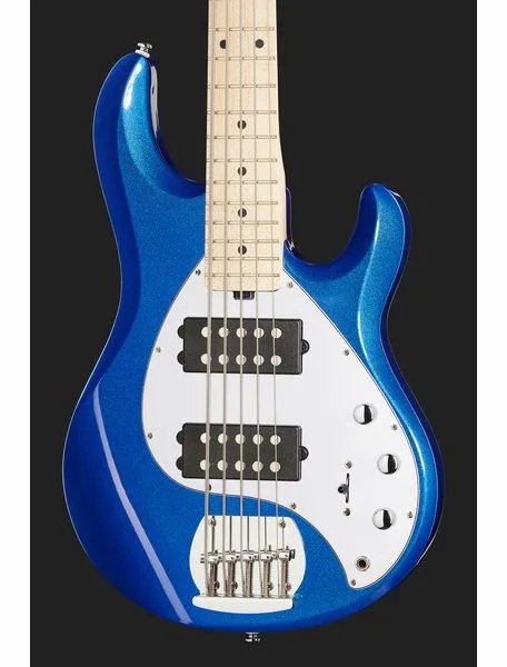 Sterling by Music Man S.U.B Sting Ray5 HH Cobra Blue, foto 4