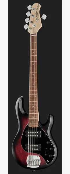 Sterling by Music Man StingRay 5 HH Ruby Red Burst, foto 2